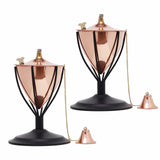 Amsterdam Smooth Copper Tabletop Torch