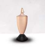 Large Elegant Hammered Copper Universal Wall Sconce Torch