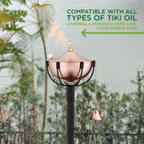 Maui Smooth Copper Tabletop Torch