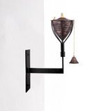 Amsterdam Brushed Bronze Universal Wall Sconce Torch