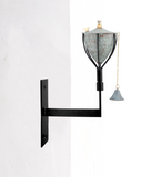 Amsterdam Hammered Patina Universal Wall Sconce Torch