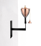 Amsterdam Smooth Copper Universal Wall Sconce Torch