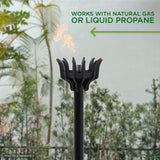 Bali Malumai Automated Gas Tiki Torch Head