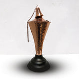 Oahu Hammered Copper Tabletop Torch