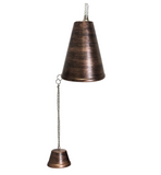 Large Hawaiian Cone Brushed Bronze Tabletop Torch