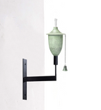 Small Elegant Patina Universal Wall Sconce Torch