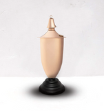 Large Elegant Smooth Copper Universal Wall Sconce Torch