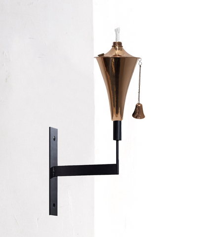 Oahu Smooth Copper Universal Wall Sconce Torch