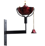 Maui Cranberry Universal Wall Sconce Torch